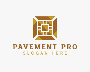 Pavement Tile Flooring  logo design