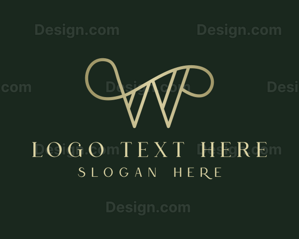 Classy Brand Letter W Logo