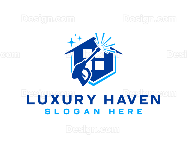 Housekeeping Pressure Washer Logo