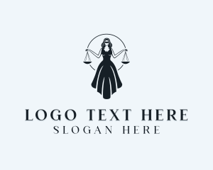 Legal Justice Female logo