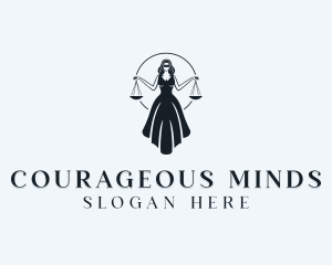 Legal Justice Female logo