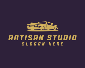 Elegant Car Transportation logo design