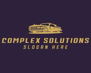 Elegant Car Transportation logo design