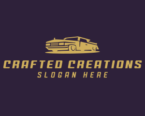 Elegant Car Transportation logo design