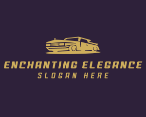 Elegant Car Transportation logo design