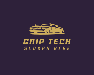 Elegant Car Transportation logo design