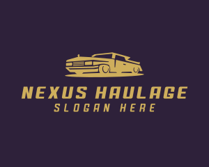 Elegant Car Transportation logo design