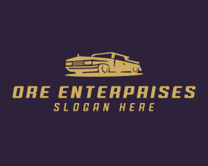 Elegant Car Transportation logo design