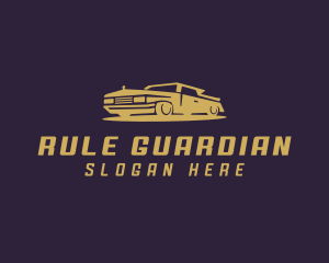 Elegant Car Transportation logo design