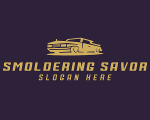 Elegant Car Transportation logo design