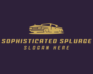 Elegant Car Transportation logo design