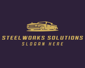 Elegant Car Transportation logo design