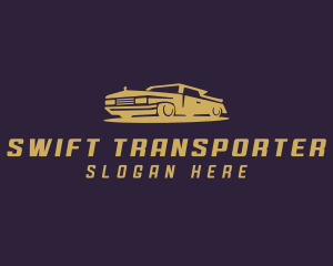 Elegant Car Transportation logo design