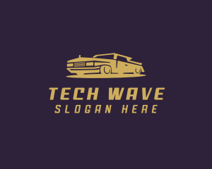 Elegant Car Transportation logo design