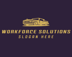 Elegant Car Transportation logo design