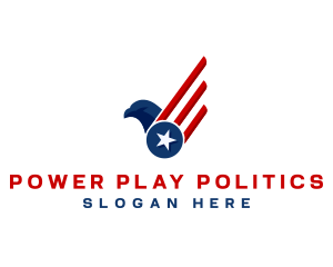 American Eagle National Politics logo design