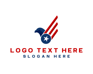 National - American Eagle National Politics logo design