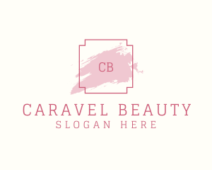 Feminine Cosmetics Makeup Boutique logo design