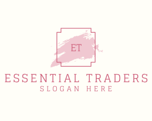 Feminine Cosmetics Makeup Boutique logo design