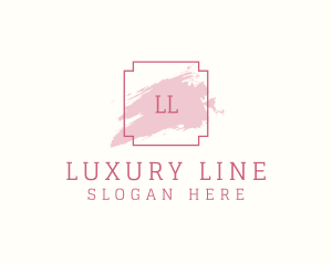 Feminine Cosmetics Makeup Boutique logo design