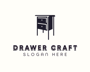 Drawer Nightstand Furniture  logo