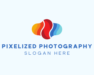 Colorful Cloud Weather logo design