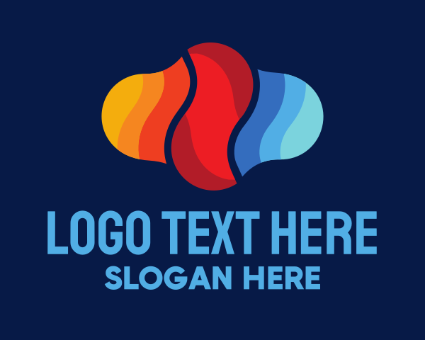 Colorful logo example 1