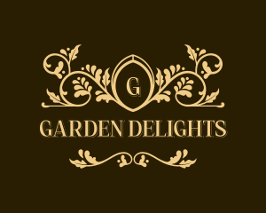 Floral Garden Salon logo design