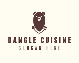 Bear Food Restaurant  logo design