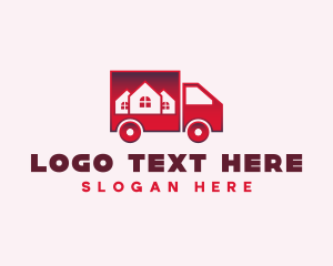 Moving Logistics Truck logo