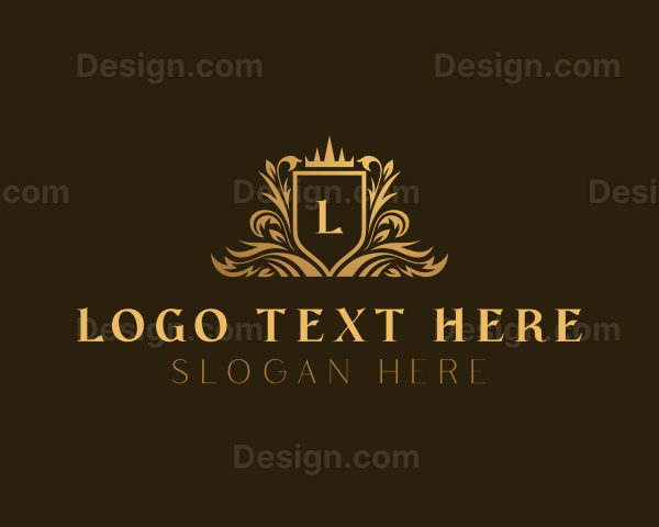 Elegant Luxury Shield Logo