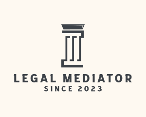 Architecture Legal Pillar logo design