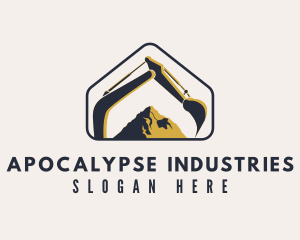 Industrial Builder Mountain logo design