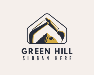 Industrial Builder Mountain logo design