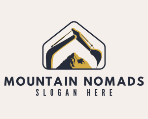 Industrial Builder Mountain logo design