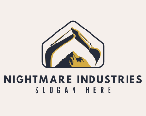 Industrial Builder Mountain logo design