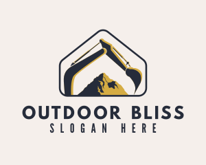 Industrial Builder Mountain logo design