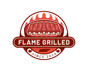 Grill Barbeque Tennesse logo design