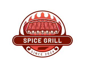 Grill Barbeque Tennesse logo design