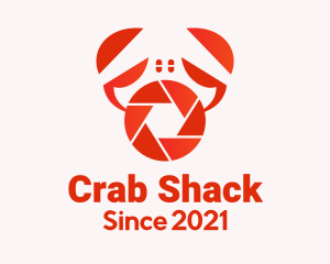 Camera Shutter Crab logo