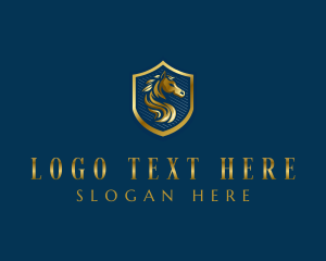 Elegant Horse Stallion logo