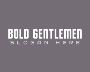 Masculine Generic Business logo design