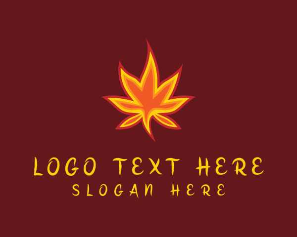 Burning logo example 3