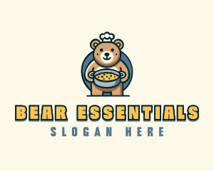 Cooking Bear Chef logo design