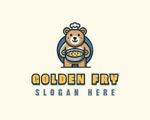 Cooking Bear Chef logo design