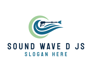 Water Splash Pressure Washer  logo design