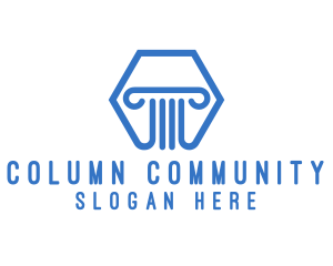 Law Pillar Column logo