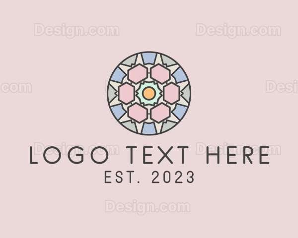 Beauty Mandala Circle Logo