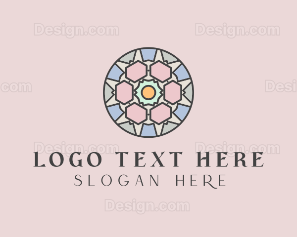 Beauty Mandala Circle Logo