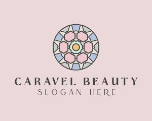 Beauty Mandala Circle logo design